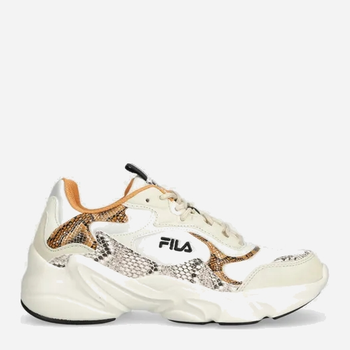 Buty sportowe damskie na platformie do kostki Fila FFW0194 41 (9.5US) 25.5 cm Beżowe (8719477818835)