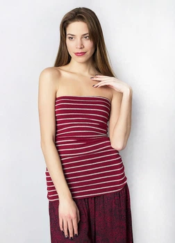 Топ Meggi 42 Бордовый (NLS-K98491FS-Burgundy)