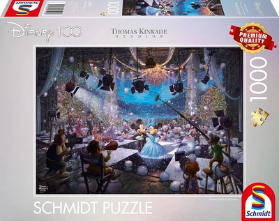 Пазл Schmidt Thomas Kinkade Disney 100 Years Special Limited Edition Міккі і Міні 1000 шт. (57595)