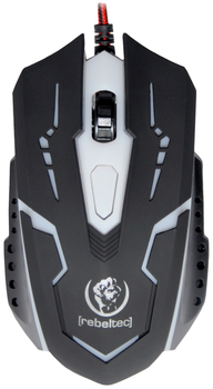 Mouse Rebeltec COBRA USB Czarny (RBLMYS00019)