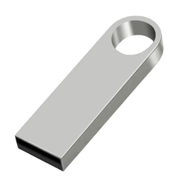 Флешка 64 гб брелок юсб накопичувач на 64гб Silver мини флеш память UDisc V1 для ноутбука usb