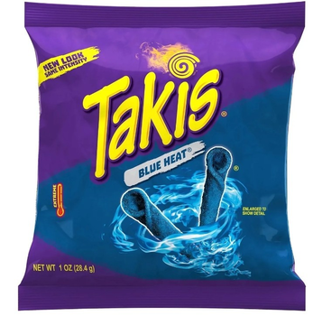 Чипси Takis Blue Heat Rolls 32г