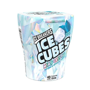 Жевачка Ice Breakers Ice Cubes Mint Crystal Gum 92 г