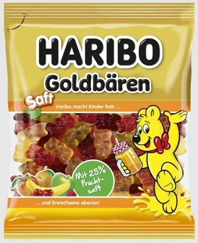 Желейки Haribo Goldbaren Saft 160г
