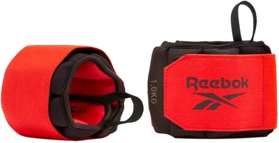 Утяжелители запястья Reebok Flexlock Wrist Weights RAWT-11260 Уни 0.5 кг Черно-красные (885652017176)