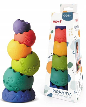Іграшка для малюків Hencz Toys піраміда MOM'S CARE(5907784468130)