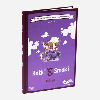 Książka dla dzieci Komiks Paragrafowy Kotki i Smoki (97568)