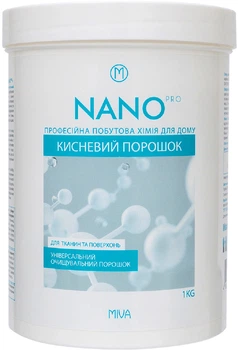 Кислородный порошок пятновыводитель MIVA Nano pro 1000 г (4820017663540)