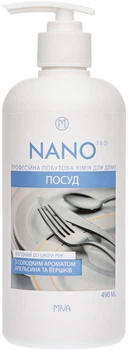 Засіб для миття посуду MIVA Nano pro 490 мл (4823080006313)