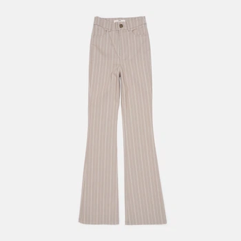 Брюки женские Stradivarius 8312/180/004 32 Светло-бежевые (SZ08312180004320)