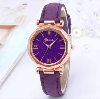 Женские часы Geneva Фиолетовый (Maxr-002206)