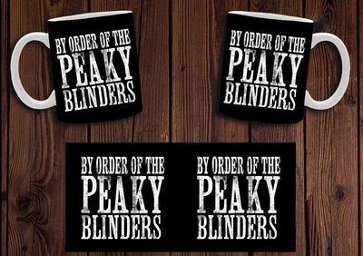 Кружка CupKit "Острые козырьки / Peaky Blinders" №18 330мл белая