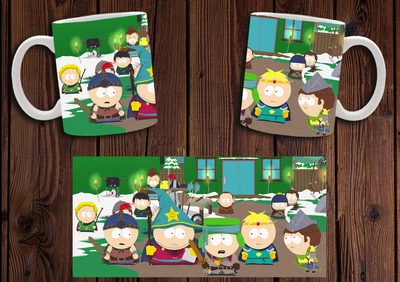 Кружка CupKit "Южный Парк / South Park" №12 330мл белая