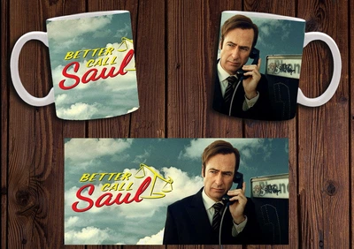 Кружка CupKit "Краще подзвоніть Солу / Better Call Saul" №10 330мл біла