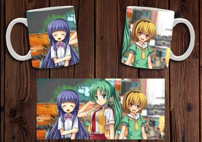 Кружка CupKit "Higurashi no Naku Koro ni / У час, коли плачуть цикади" №18 330мл біла