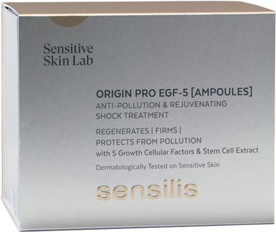 Ampułki przeciwstarzeniowe Sensilis Origin Pro Egf 5 30 x 1.5 ml (8428749746409)