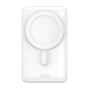 Power Bank Baseus Magnetic Bracket Wireless Fast Charge Overseas Edition 20W на 10000mAh (PPCX000202) White