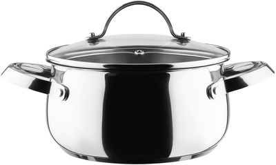 Кастрюля Vinzer с крышкой Culinaire series Ø 18 см 2.4 л (5907706501662)