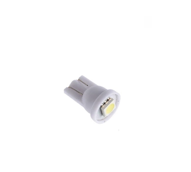 Светодиодная лампа AllLight T10 1 диод 5050 W2,1x9,5d 12V 0,45w WHITE