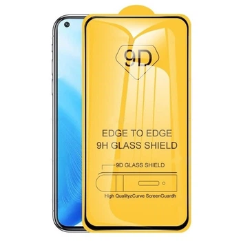 Защитное стекло TDG 9D для OnePlus Nord N200 5G черный Full Glue 0,26 мм