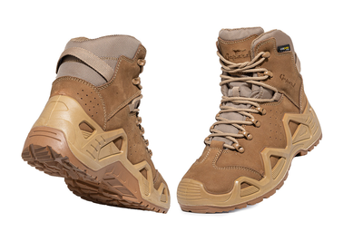 Класичні полегшені тактичні черевики Gepard Titan, весна-літо-осінь, Койот, розмір 42