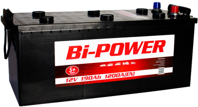 Автомобільний акумулятор BI-POWER 190 А/год 12 В (3) (KLV190-00)