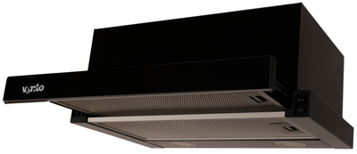 Вытяжка VENTOLUX GARDA 50 BK (700) LED