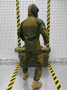 Тактичний теплий військовий комплект Гірка ( Куртка + Штани ), Камуфляж: Олива, Розмір: M