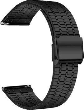 Металевий Браслет Counic (22 мм) Black (33569-2B)