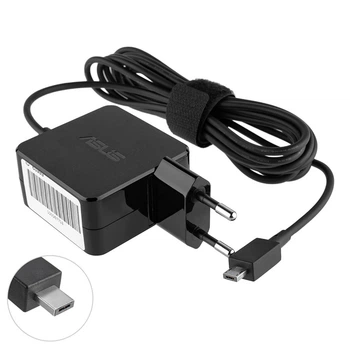 Блок живлення для ноутбука ASUS 19V, 33W, для ASUS Eee Book X205TA, F205TA, special USB connector (C ВИЛКОЙ!) ORIGINAL (1996026)