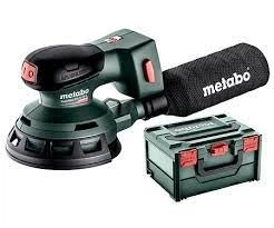 Аккумуляторная эксцентриковая шлифмашина Metabo PowerMaxx SXA 12-125 BL, без акб, в кейсе (602035840)