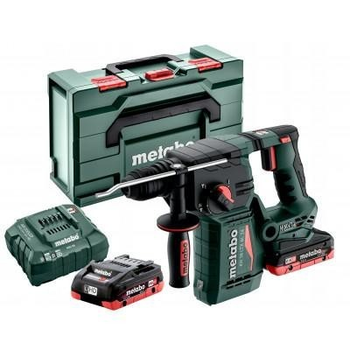 Аккумуляторный перфоратор Metabo KH 18 LTX BL 24 2 акб 4 Ah, з/у, в кейсе (601713800)