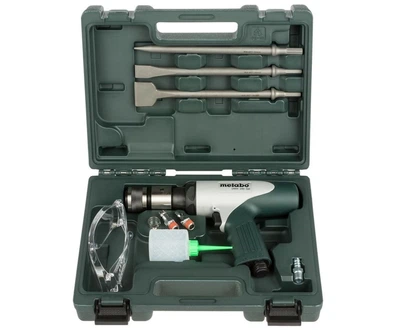 Пневматический отбойный молоток Metabo DMH 290 Set, бзп, набор зубил, в кейсе (601561500)