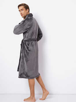 Szlafrok Aruelle Henry bathrobe XL Szary (5907479343025)