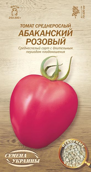 Насіння Томат Абаканський рожевий, 0,1 г (Насіння України)
