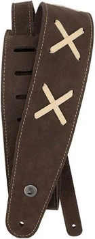 Ремень гитарный D'Addario 25VDG00 Suede Guitar Strap (Brown)