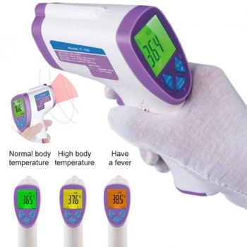 Инфракрасный бесконтактный медицинский термометр Non-contact IT-100 градусник для измерения температуры тела и предметов (47871 I)