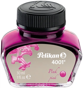 Чернила Pelikan 4001 Brillant-Pink 30 мл Розовые (301343)