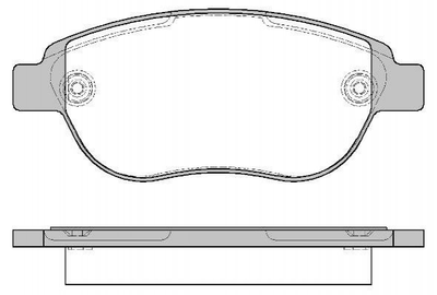 Гальмівні колодки REMSA 084100 Citroen Xsara, C4, Berlingo, C3; Peugeot 307, 207, Partner, 206; Fiat Doblo 425427, 425418, 425385