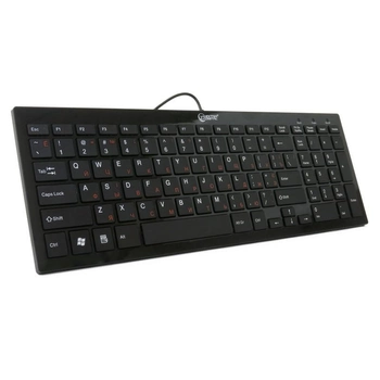 Клавиатура ED-K101, USB, black Extradigital