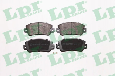 Тормозные колодки LPR 05P007 Fiat Panda; Seat Ibiza 0792589, 5892309, 5892310