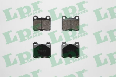 Тормозные колодки LPR 05P158 Mercedes C-Class 0004209020, 0014200120, 0004208820