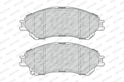 Гальмівні колодки FERODO FDB4884 Suzuki SX4, Vitara 55200D66Y00C000, 5581061M00, 5581061M01