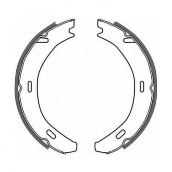 Тормозные колодки ABE CRM002ABE Mercedes S-Class, C-Class, E-Class 1404200820, 1404200420, 2104200320