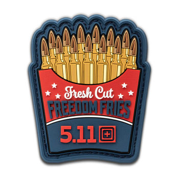 Нашивка 5.11 Tactical Freedom Fries Patch Multi (92241-999)