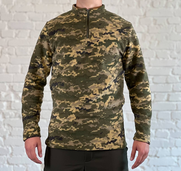 Флисовый армейский пуловер на флисе Пиксель XXXL