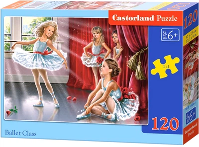 Пазл Castorland Уроки балета 120 mid элементов (5904438013036)