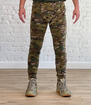 Тактические брюки (подштанники) на флисе Мультикам XL