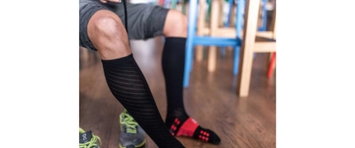 Гольфи компресійні для бігу Full Socks Recovery 1M(35-38см) Black