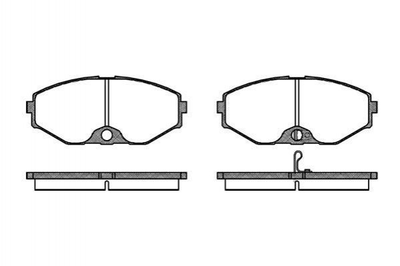 Тормозные колодки ROADHOUSE 2375.02 Nissan Maxima; Infiniti J 41060OP690, 410603Y690, AY040NS063